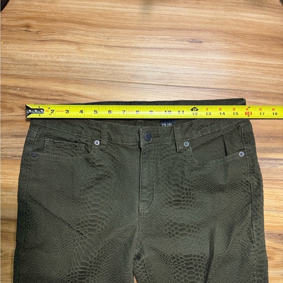 Joe Fresh Olive Green Skinny Pants - Picture 2 of 10